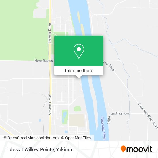 Tides at Willow Pointe map