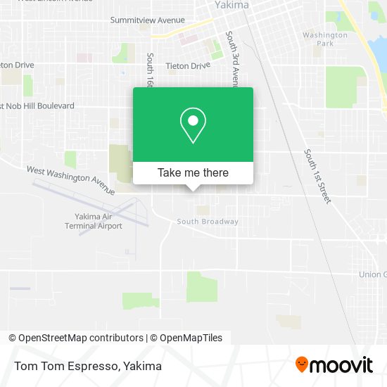 Tom Tom Espresso map