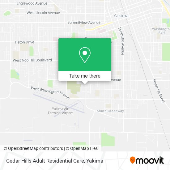 Mapa de Cedar Hills Adult Residential Care