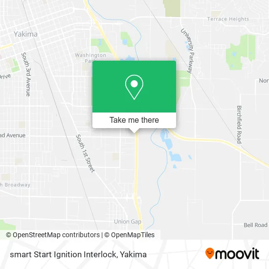 smart Start Ignition Interlock map