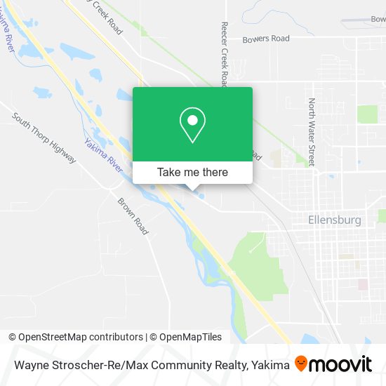 Wayne Stroscher-Re / Max Community Realty map