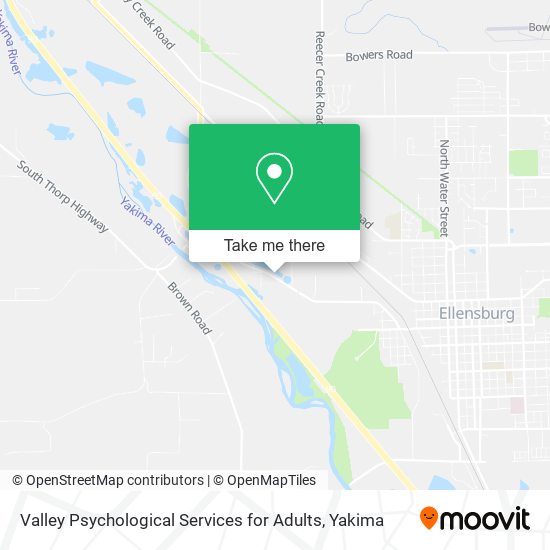 Mapa de Valley Psychological Services for Adults