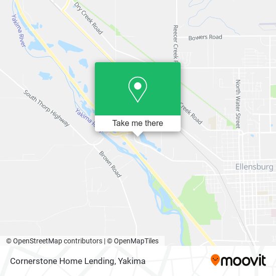 Mapa de Cornerstone Home Lending