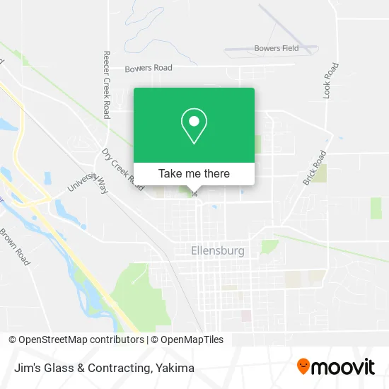 Jim's Glass & Contracting map