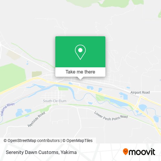 Serenity Dawn Customs map