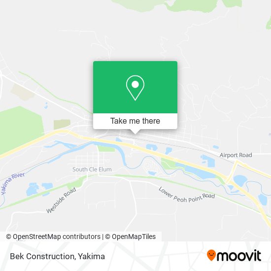 Mapa de Bek Construction