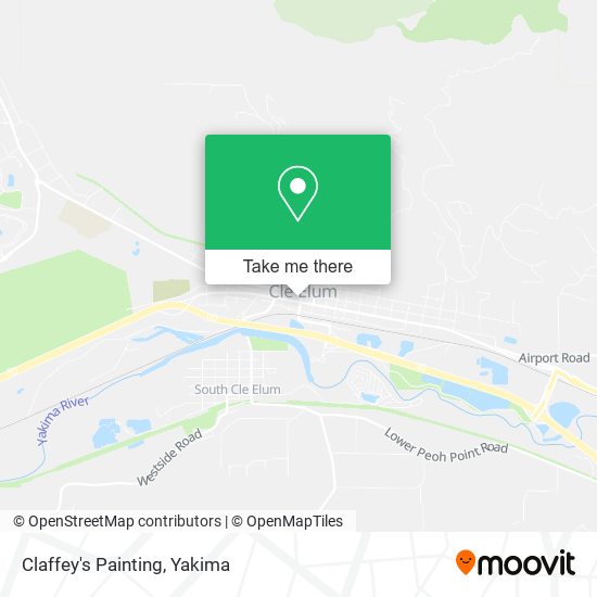 Mapa de Claffey's Painting