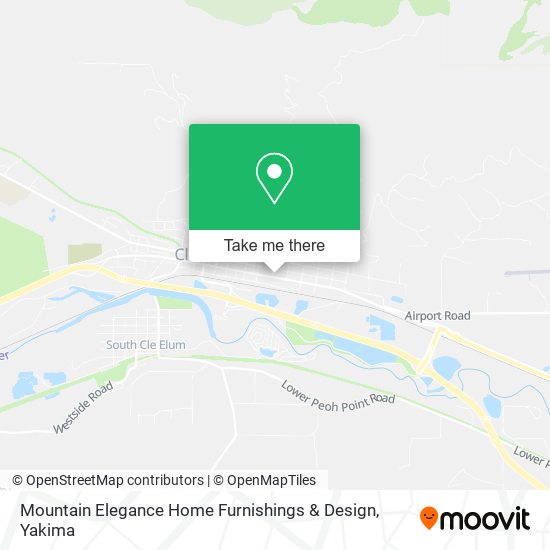 Mountain Elegance Home Furnishings & Design map