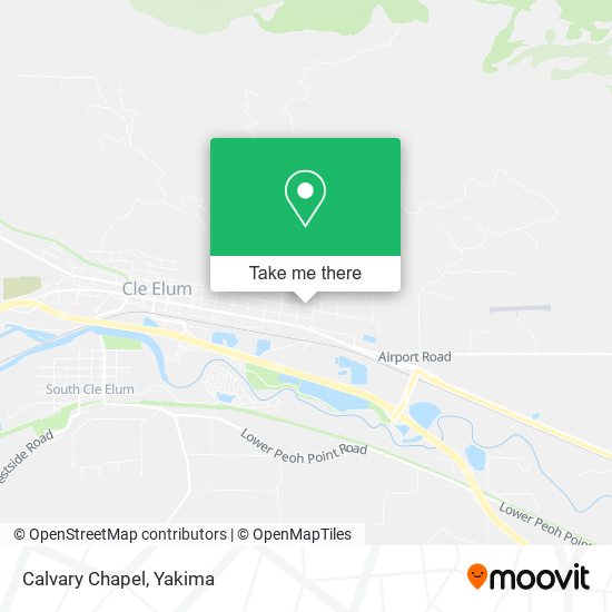 Mapa de Calvary Chapel