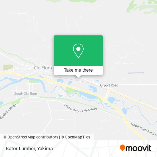Mapa de Bator Lumber