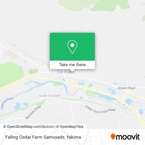 Mapa de Falling Cedar Farm Samoyeds