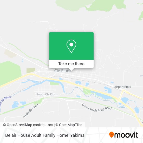 Mapa de Belair House Adult Family Home