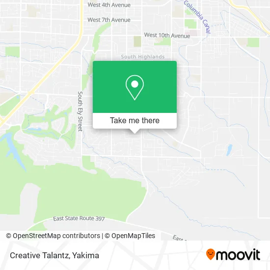 Creative Talantz map