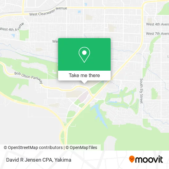 David R Jensen CPA map