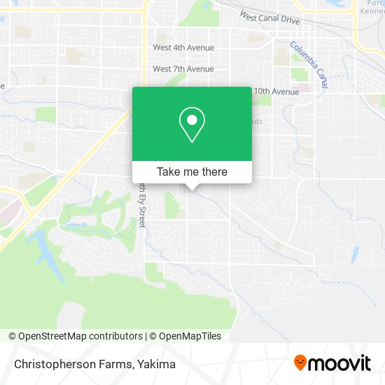 Mapa de Christopherson Farms