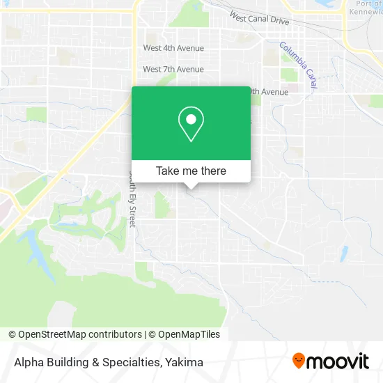 Alpha Building & Specialties map