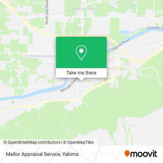 Mellor Appraisal Service map