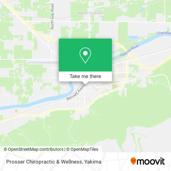 Prosser Chiropractic & Wellness map