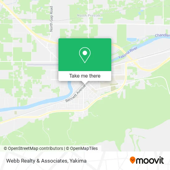 Webb Realty & Associates map