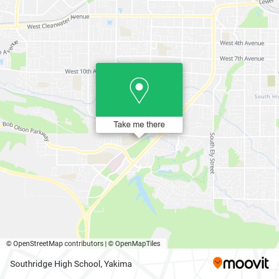 Southridge High School map