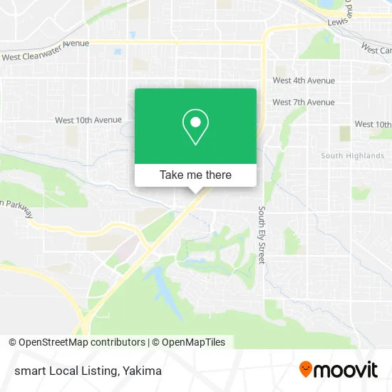 smart Local Listing map
