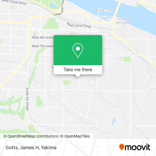 Mapa de Gotts, James H