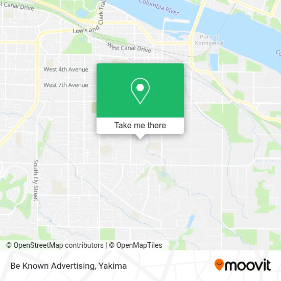 Be Known Advertising map