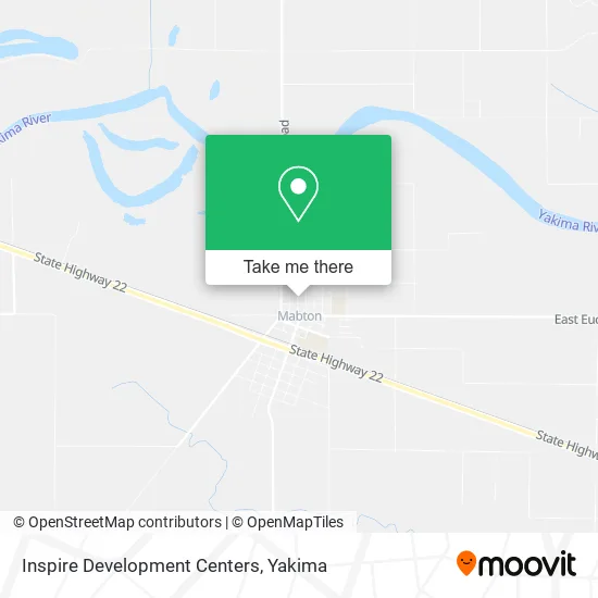 Inspire Development Centers map