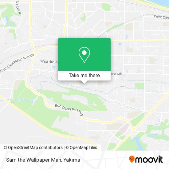 Sam the Wallpaper Man map