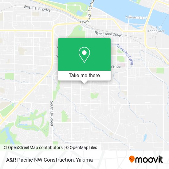 A&R Pacific NW Construction map