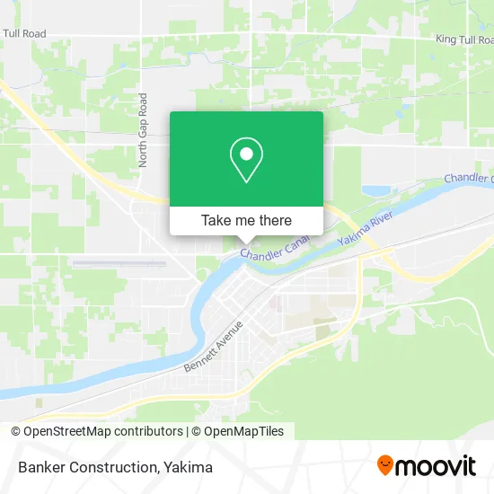 Banker Construction map