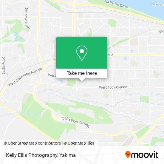 Kelly Ellis Photography map