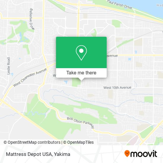 Mapa de Mattress Depot USA