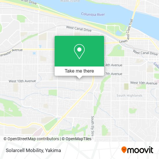 Mapa de Solarcell Mobility