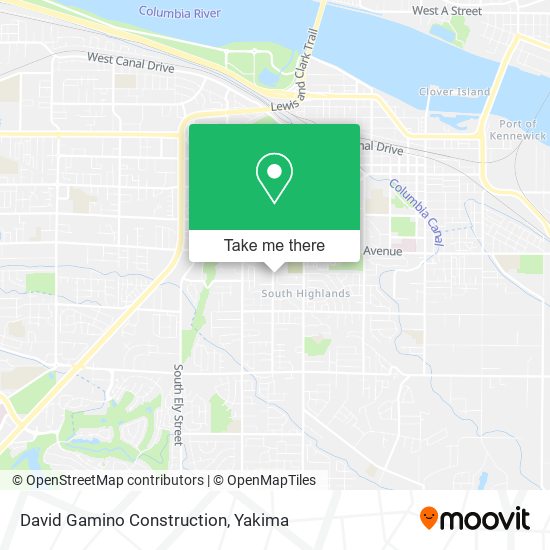 Mapa de David Gamino Construction