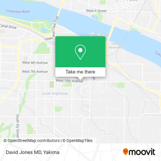 Mapa de David Jones MD