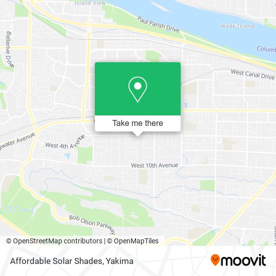Mapa de Affordable Solar Shades
