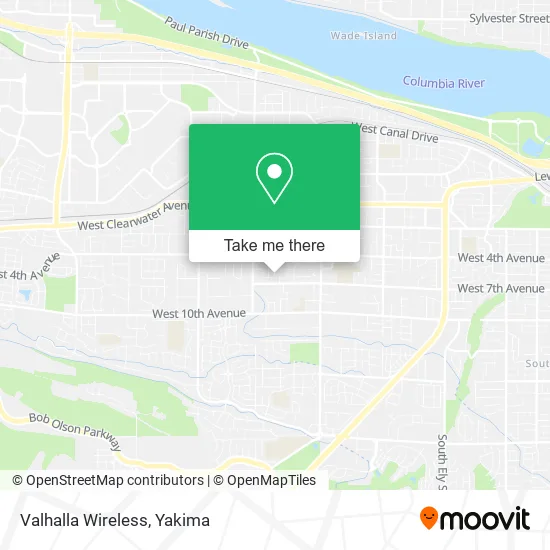 Valhalla Wireless map