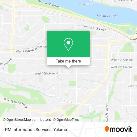 PM Information Services map