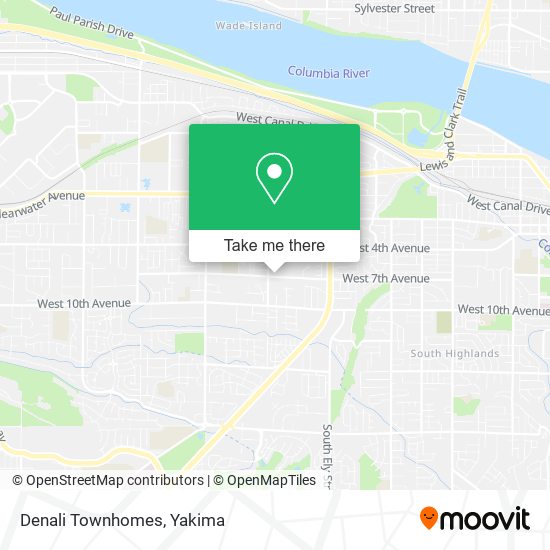 Mapa de Denali Townhomes