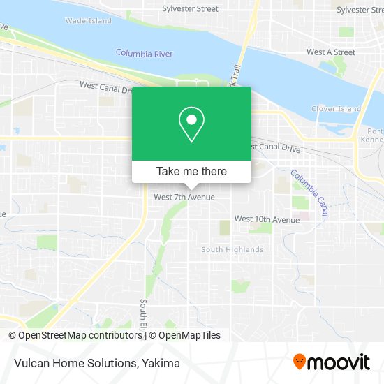 Vulcan Home Solutions map