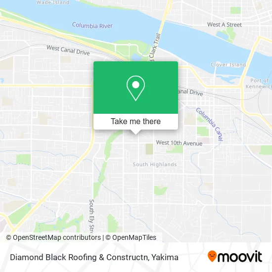 Mapa de Diamond Black Roofing & Constructn