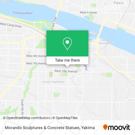 Mapa de Morando Sculptures & Concrete Statues