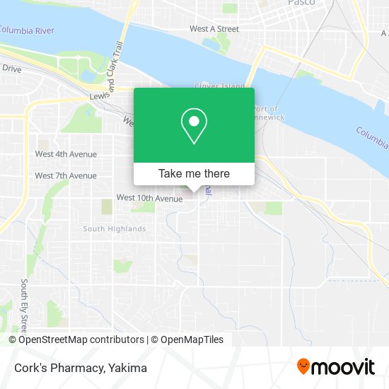 Mapa de Cork's Pharmacy