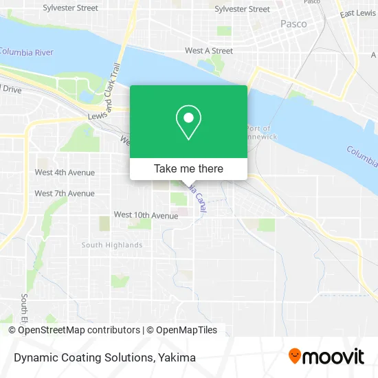 Dynamic Coating Solutions map