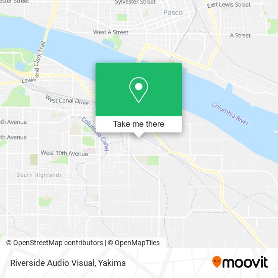 Mapa de Riverside Audio Visual