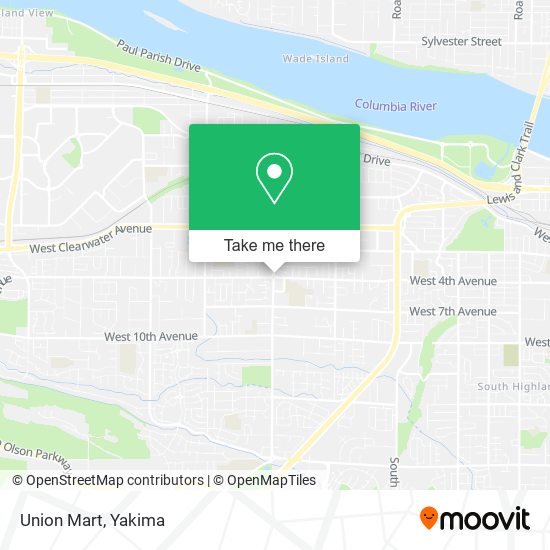 Mapa de Union Mart