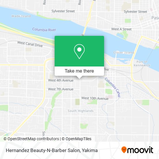 Mapa de Hernandez Beauty-N-Barber Salon
