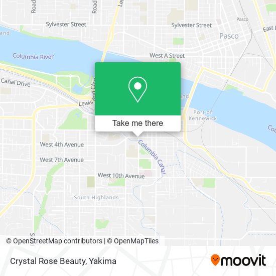 Mapa de Crystal Rose Beauty