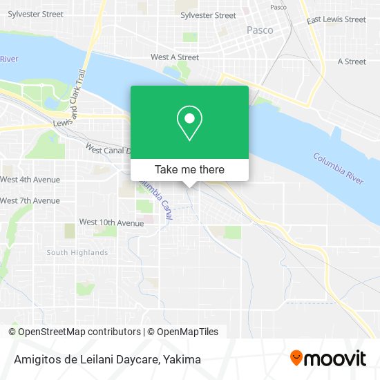 Mapa de Amigitos de Leilani Daycare
